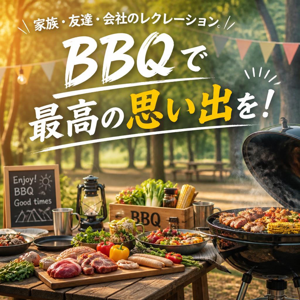 家族・友達・会社のレクレーション。BBQで最高の思い出を！
